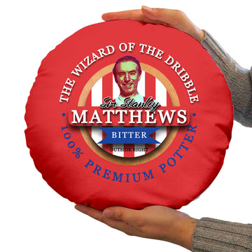 Stoke Matthews - Football Legends - Circle Cushion 14