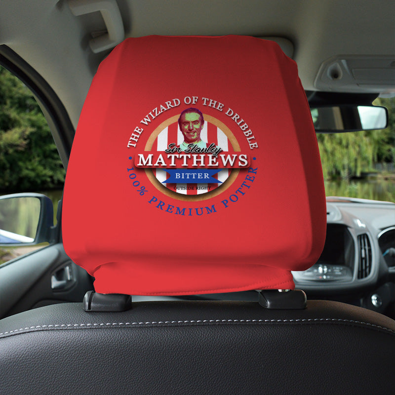 Stoke Matthews - Football Legends - Headrest Cover