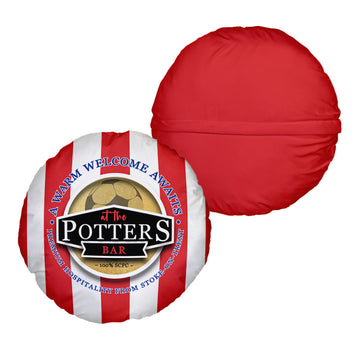 Stoke Potters_- Football Legends - Circle Cushion 14