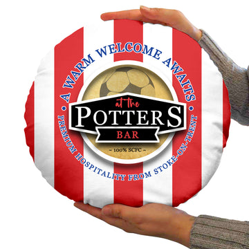 Stoke Potters_- Football Legends - Circle Cushion 14