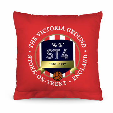 Stoke Victoria - Football Legends - Cushion 10"