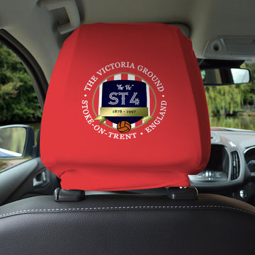 Stoke Victoria - Football Legends - Headrest Cover