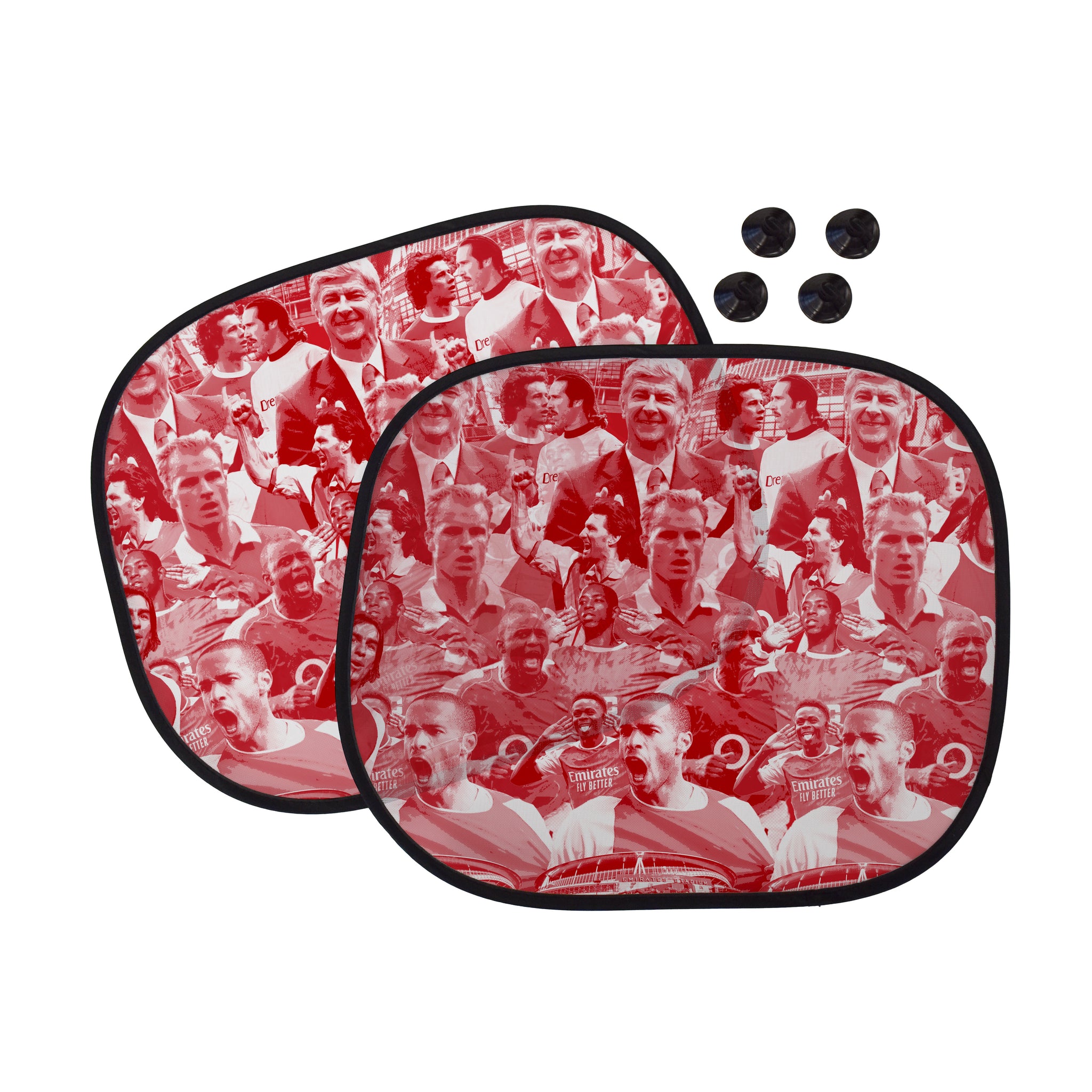 The Gooners Montage - Car Sun Shade - Set of 2