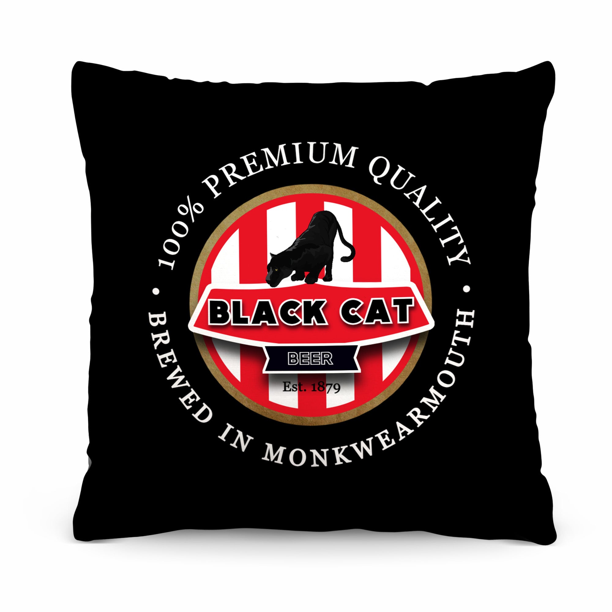 Sunderland Black Cat - Football Legends - Cushion 10"