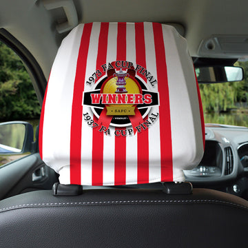 Sunderland FA Cup - Football Legends - Headrest Cover