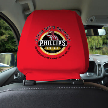 Sunderland Phillips - Football Legends - Headrest Cover