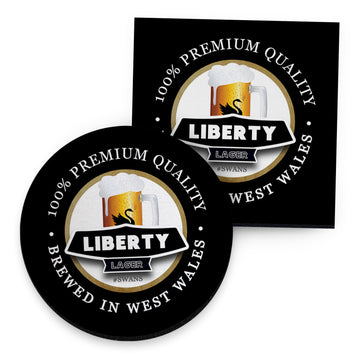 Swansea Liberty - Football Coaster - Square Or Circle