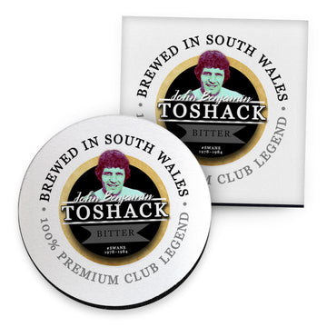Swansea Toshack - Football Coaster - Square Or Circle