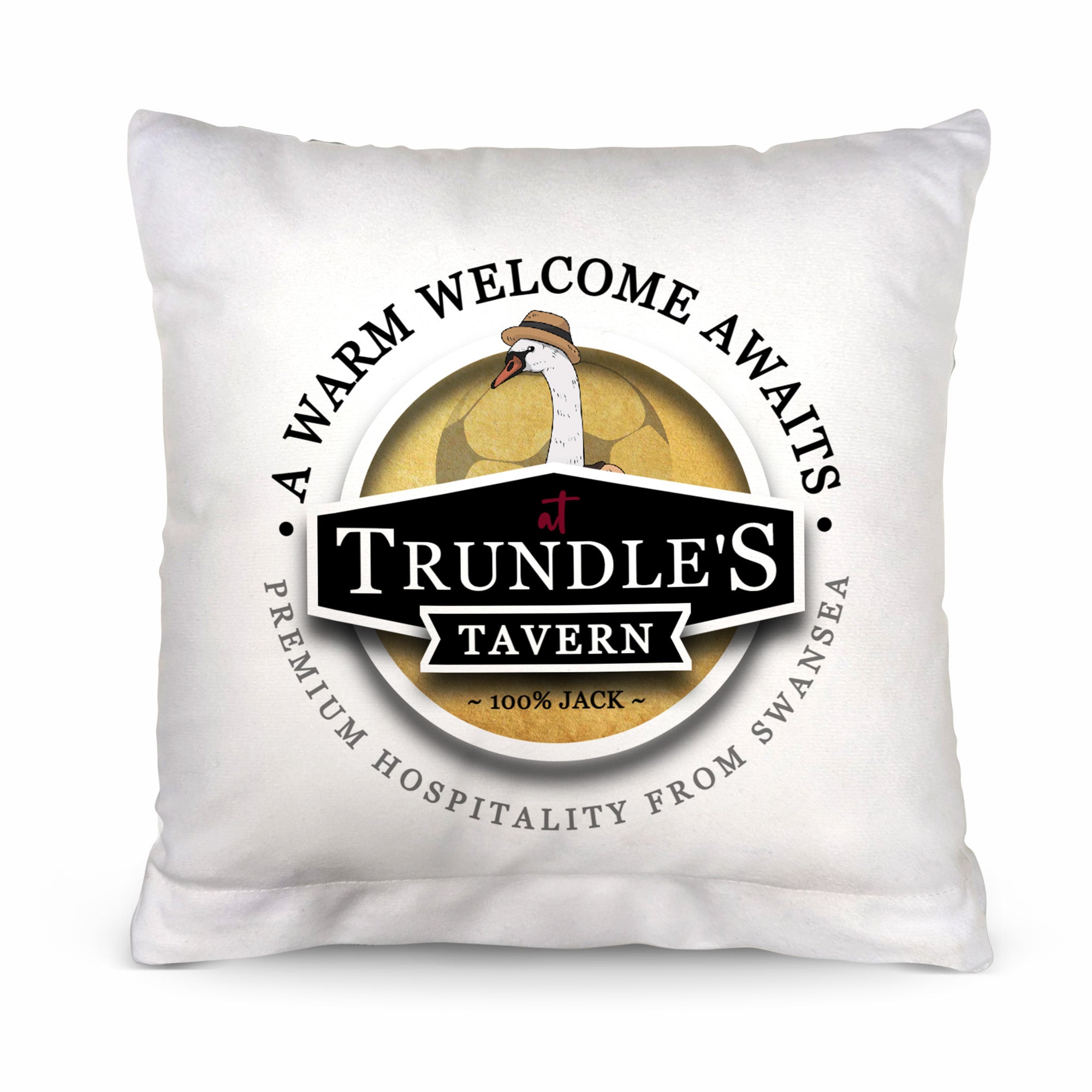 Swansea Trundle - Football Legends - Cushion 10"