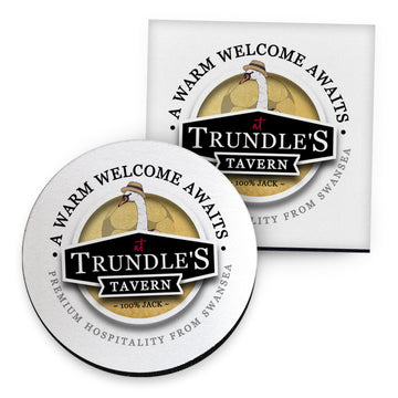 Swansea Trundle - Football Coaster - Square Or Circle