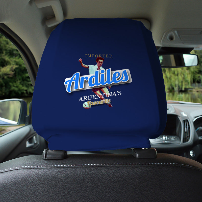 Totts Ardiles - Football Legends - Headrest Cover