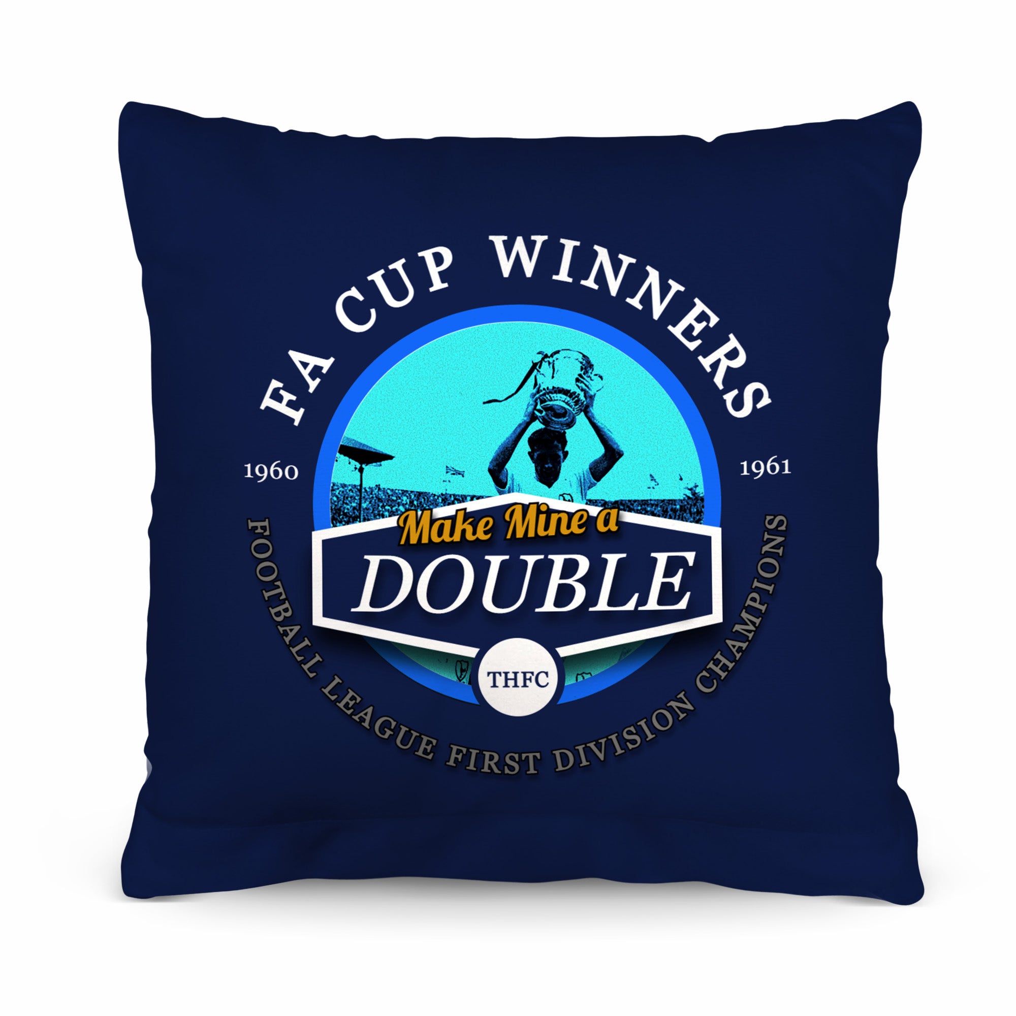 Totts Double - Football Legends - Cushion 10"