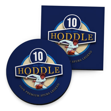 Totts Hoddle - Football Coaster - Square Or Circle