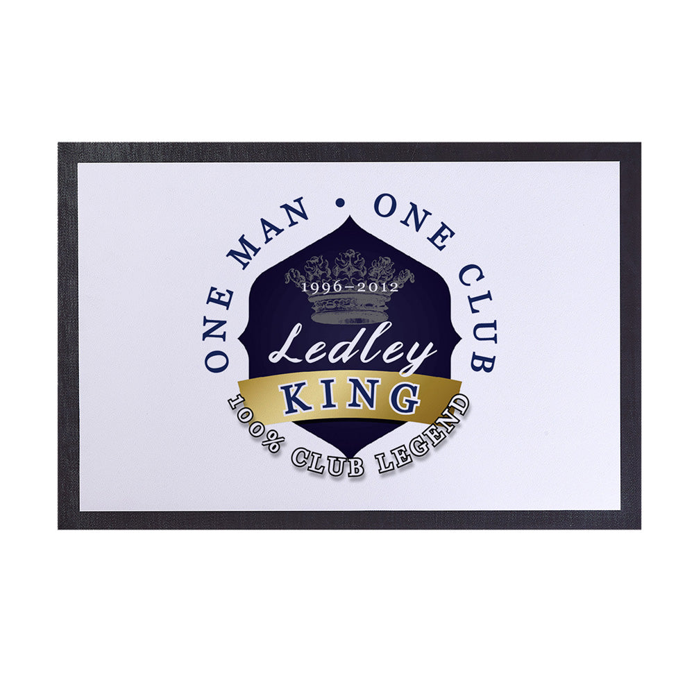 Totts Ledley King  - Football Legends - Door Mat -60cm X 40cm