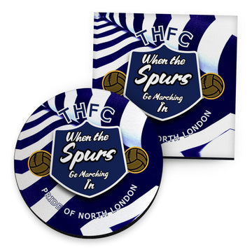 Totts Marching - Football Coaster - Square Or Circle