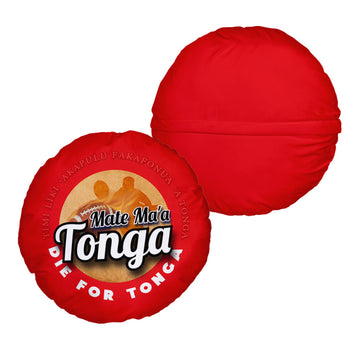 Tonga Rugby League die for tonga  - Legend Collection - Circle Cushion 14