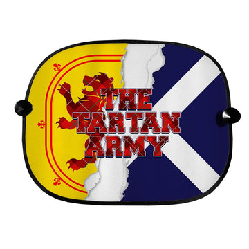 The Tartan Army Rip - Car Sun Shade - Set of 2