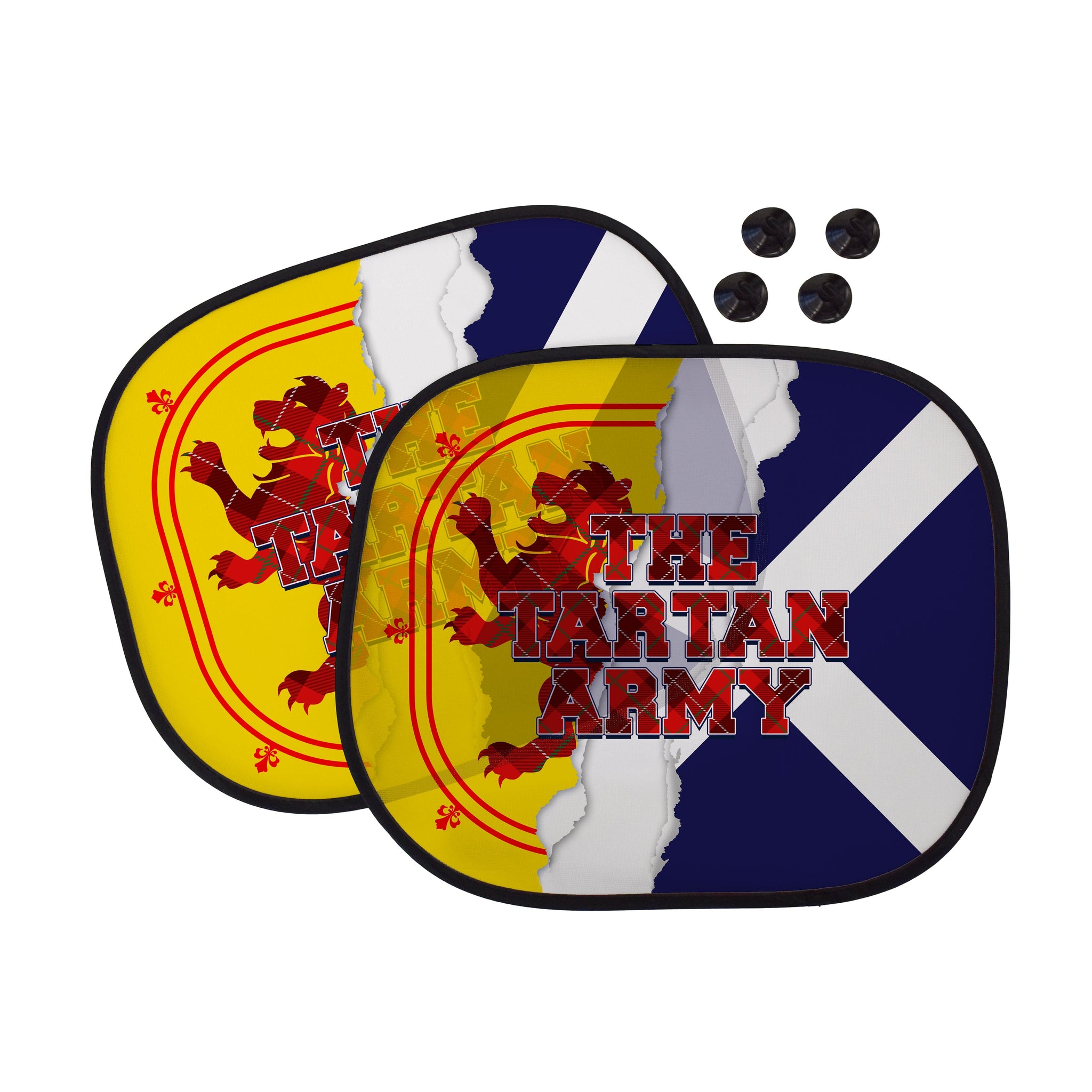 The Tartan Army Rip - Car Sun Shade - Set of 2