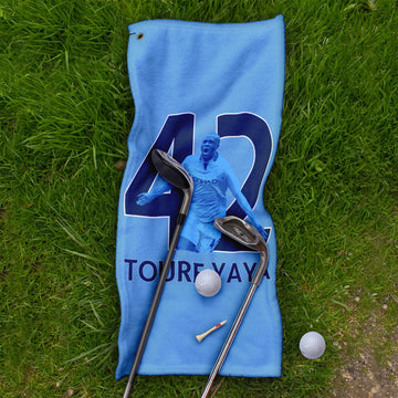 Manchester Blue - Toure 42 - Golf Towel