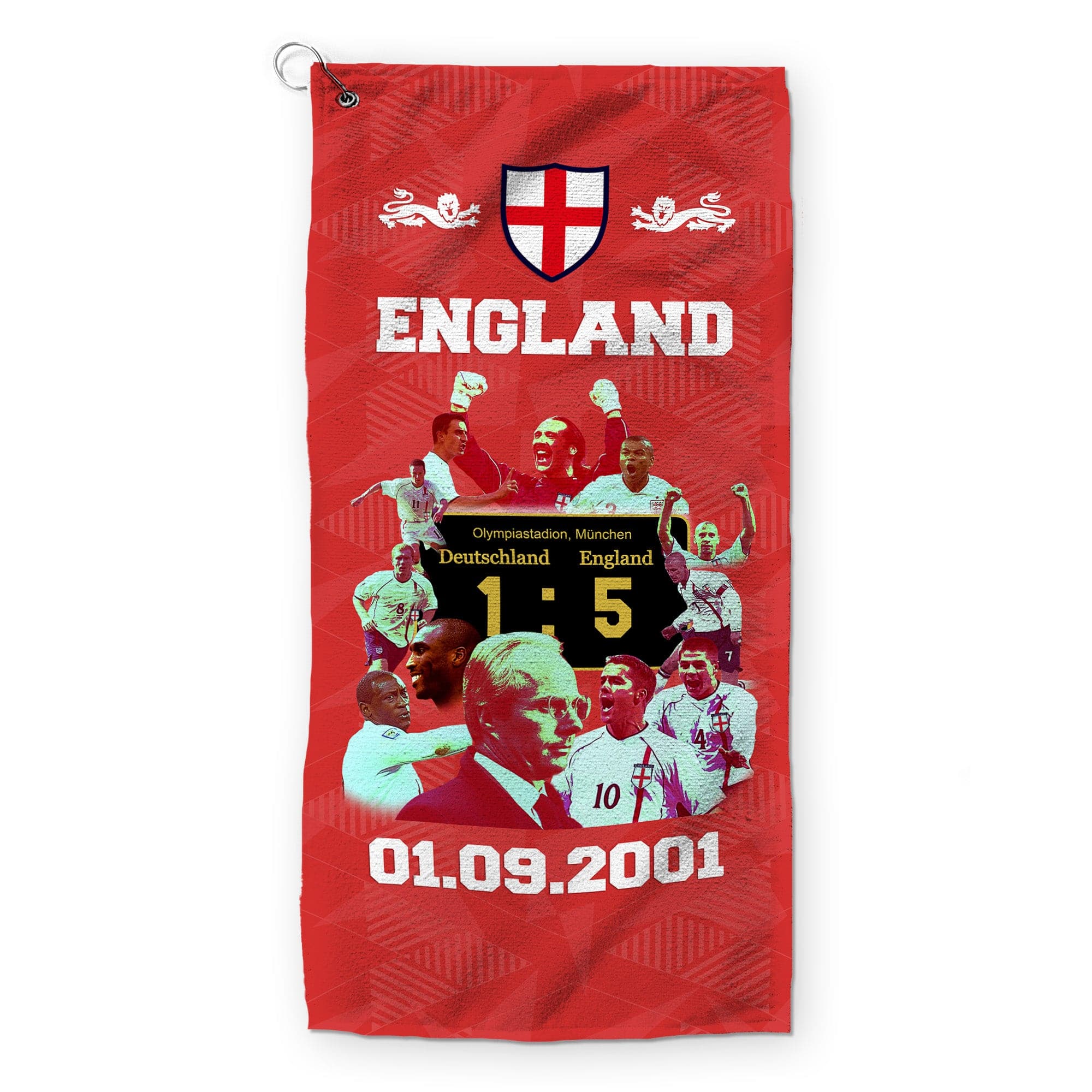 Football Art England 2001 - Golf Towel