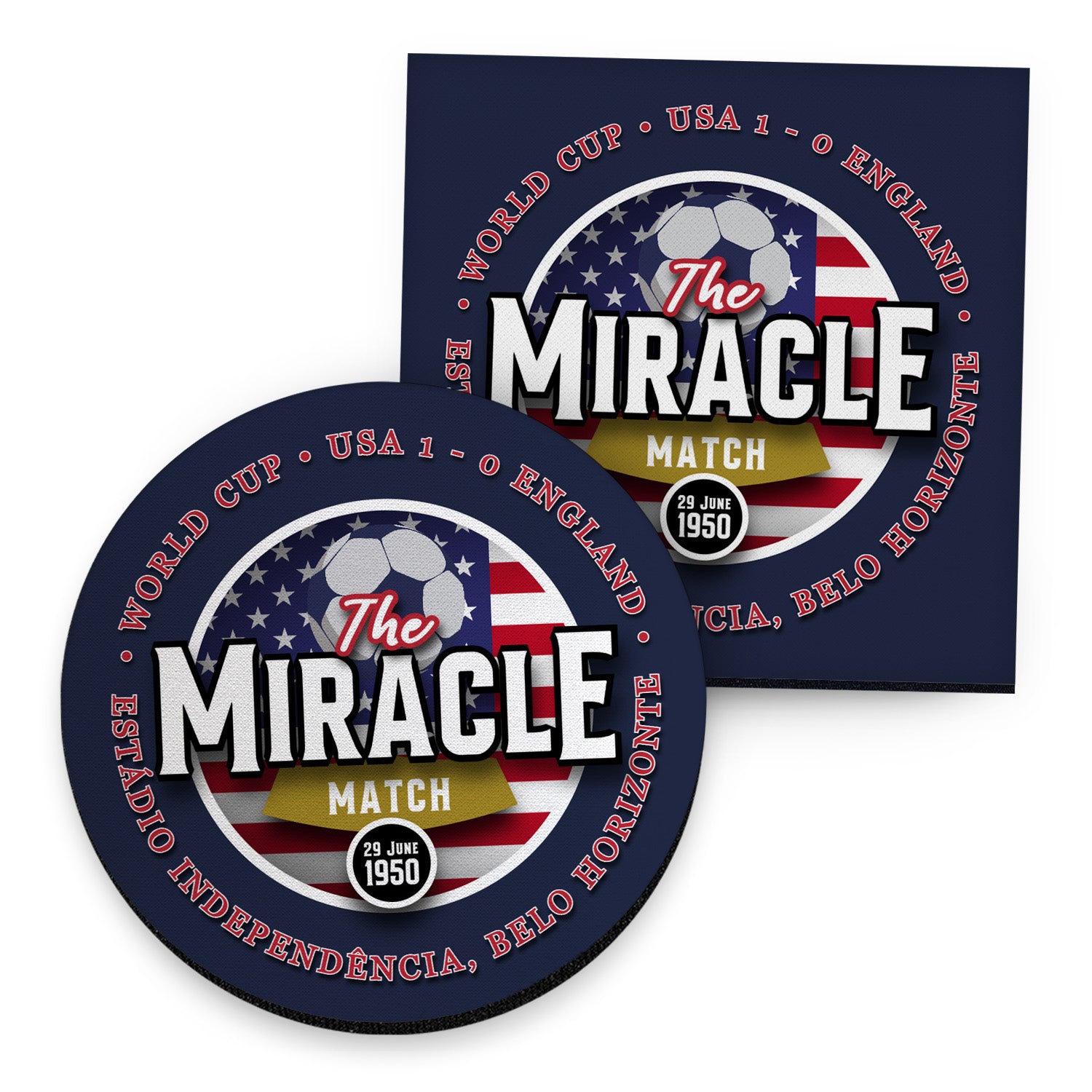 USA MIRACLE - Coaster - Circle or Square