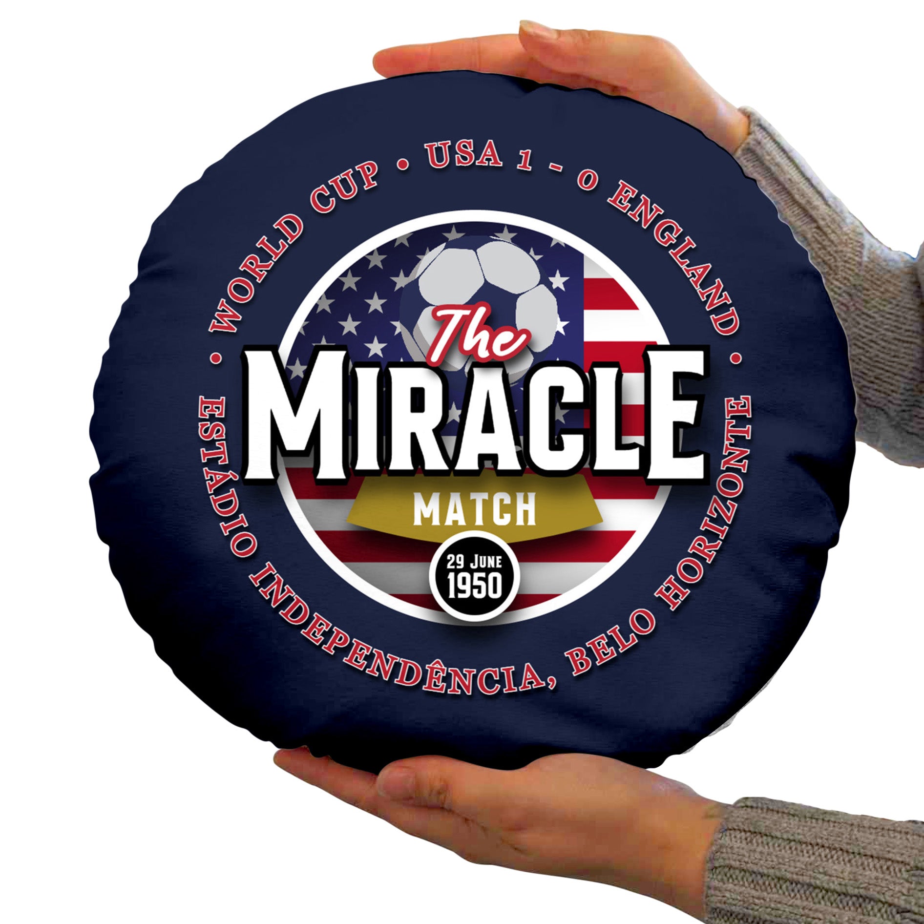 USA MIRACLE Circle Cushion 14"