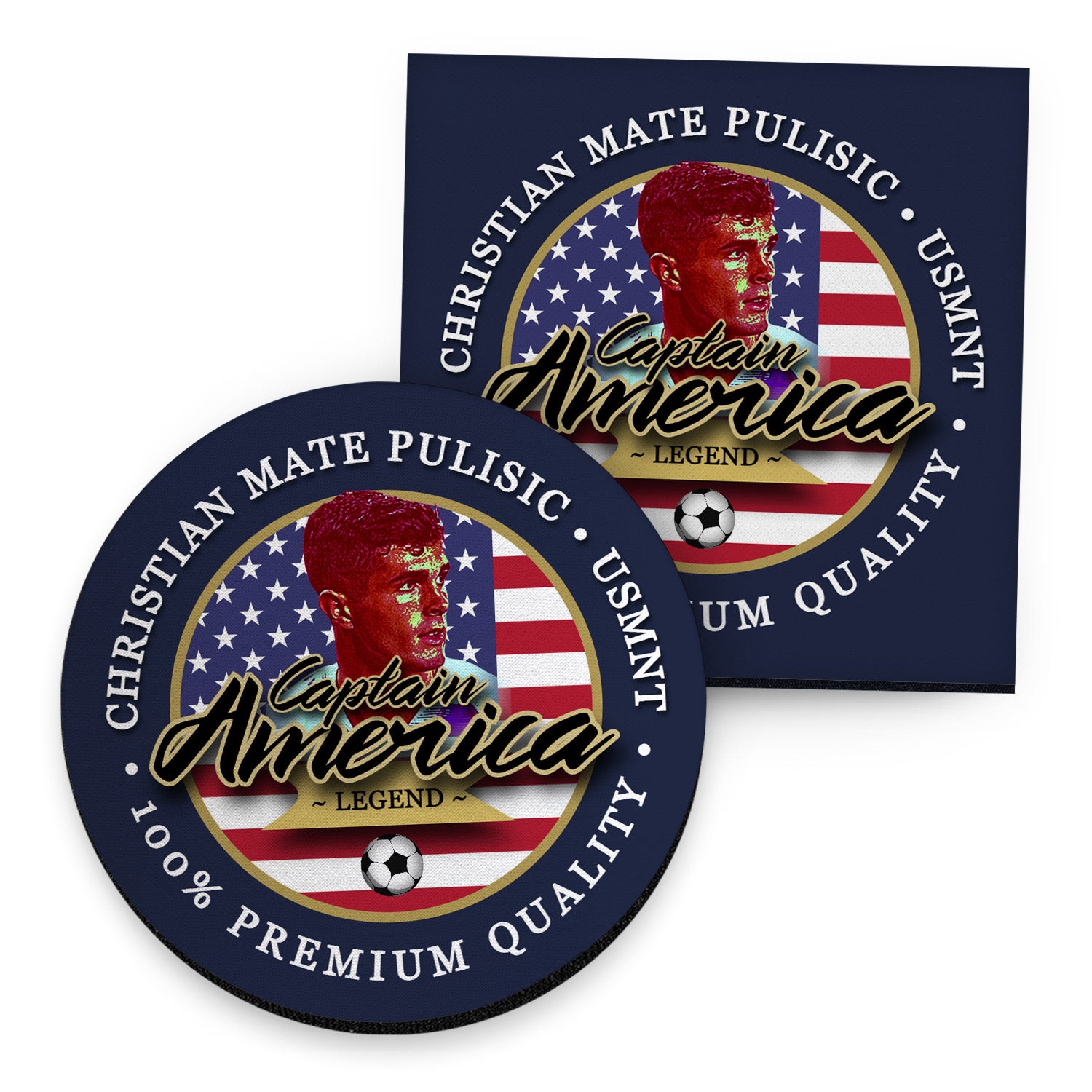 USA PULISIC - Coaster - Circle or Square