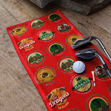 Wales Rugby League - Legend Collection  - Golf Towel