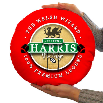 Wales Rugby League Harris  - Legend Collection - Circle Cushion 14