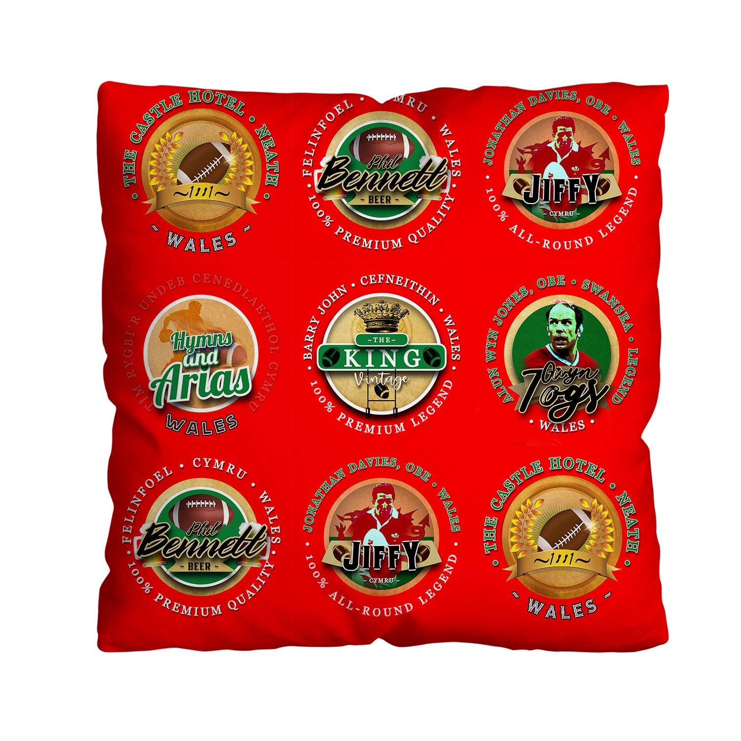 Wales Rugby Union  - Cushion - Two Sizes