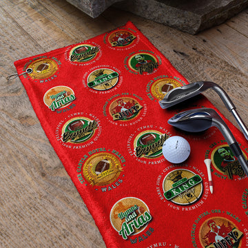 Wales Rugby Union - Legend Collection  - Golf Towel