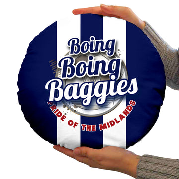 West Brom Boing Boing - Football Legends - Circle Cushion 14"