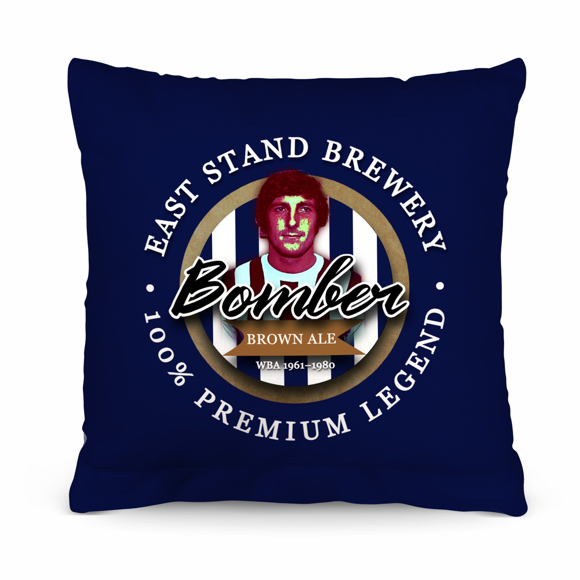 West Brom Brown - Football Legends - Cushion 10"