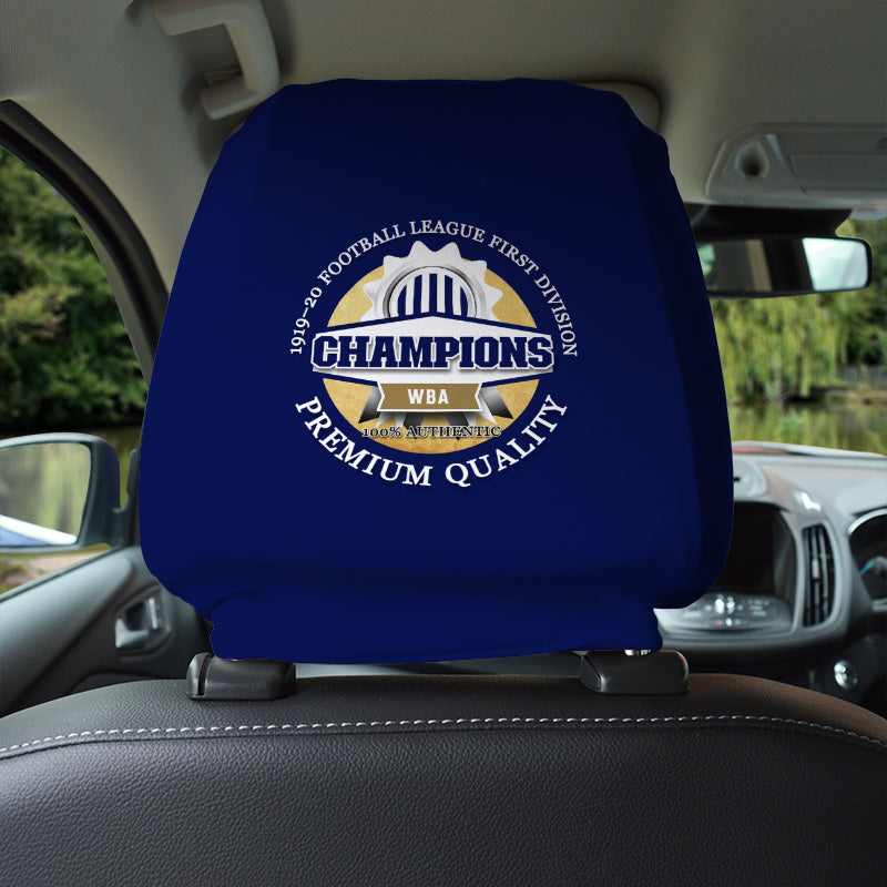 West Brom Champions - Football Legends - Headrest Cover