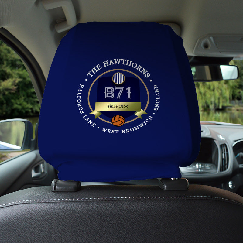 West Brom Hawthorns - Football Legends - Headrest Cover