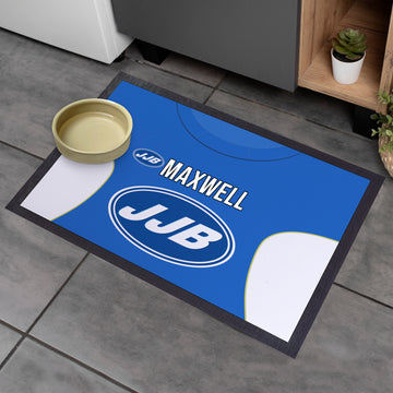 Wigan 2006 Home Shirt - Personalised Retro Door Mat - 60cm x 40cm