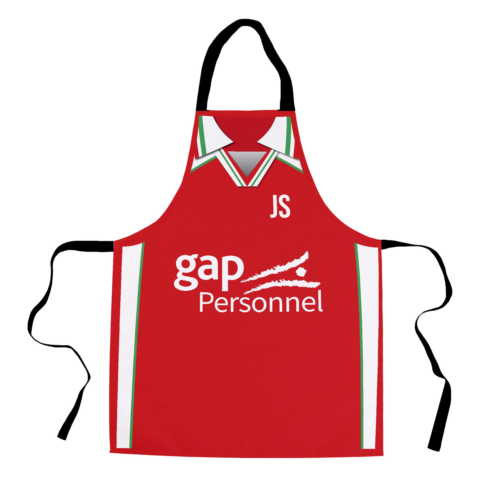 Wrexham 2002 Home Shirt - Personalised Retro Football Novelty Water-Resistant, Lazer Cut (no fraying) Light Weight Adults Apron