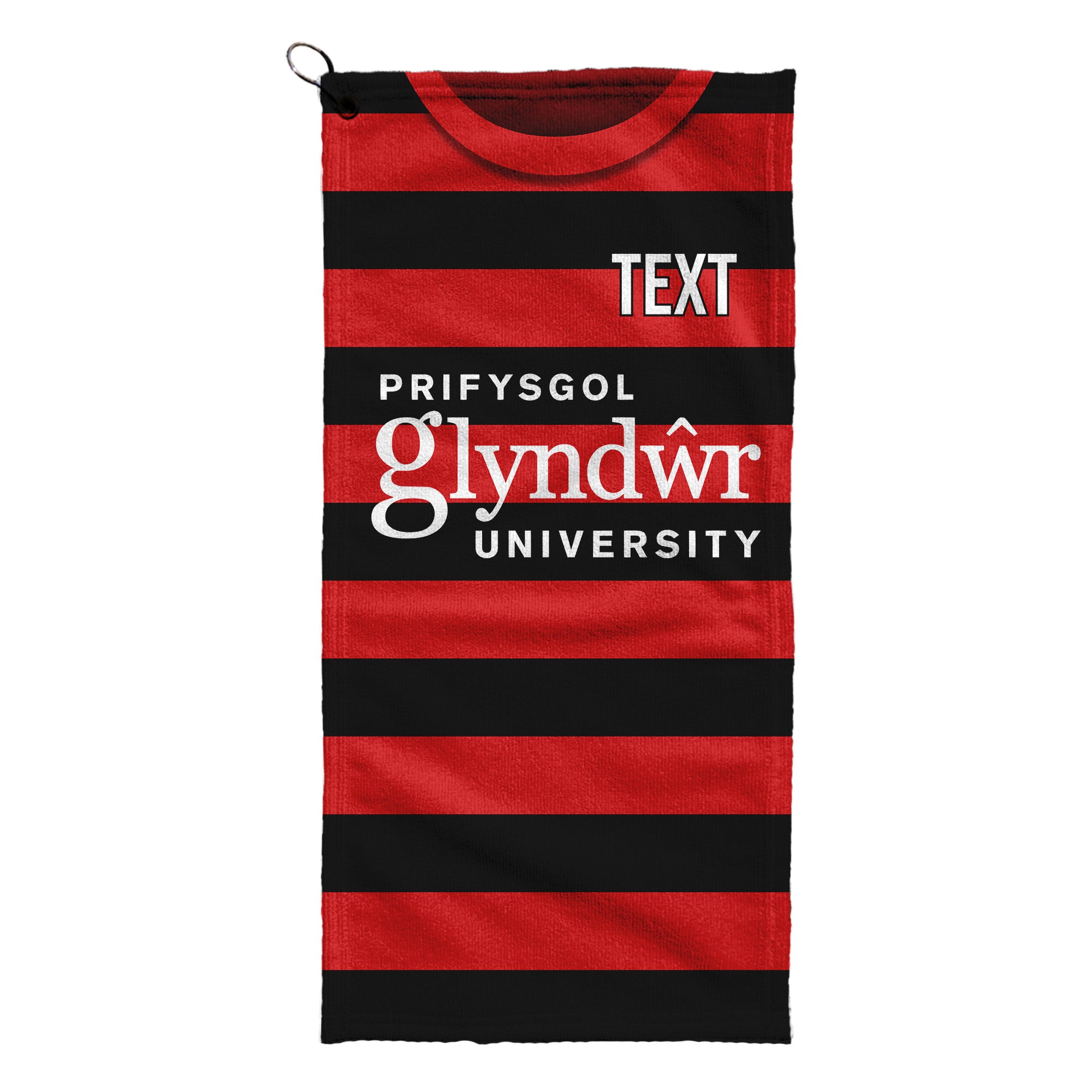 Wrexham 2014 Home Shirt - Retro Lightweight, Microfibre Golf Towel