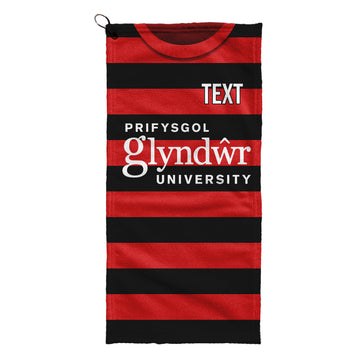 Wrexham 2014 Home Shirt - Retro Lightweight, Microfibre Golf Towel