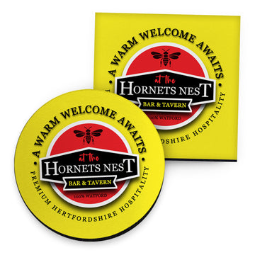 The Hornets Hornets Nest - Football Coaster - Square Or Circle