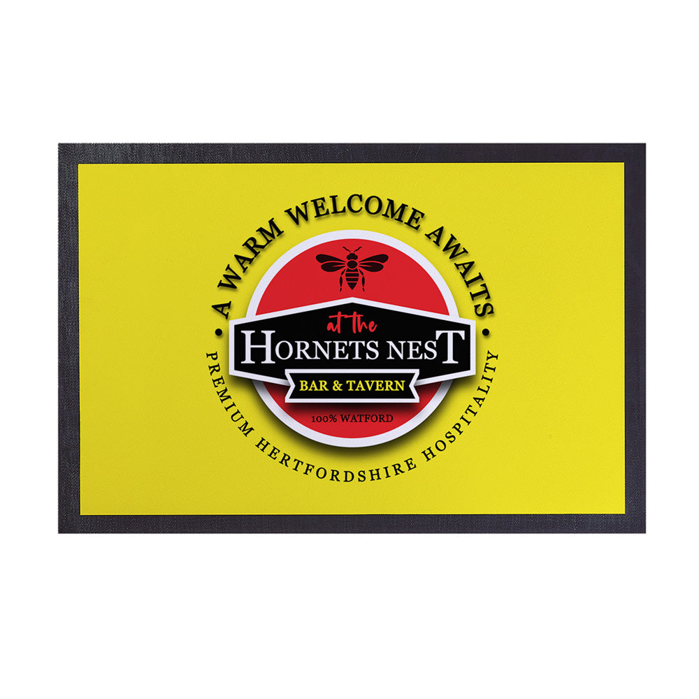 The Hornets Hornets Nest  - Football Legends - Door Mat -60cm X 40cm