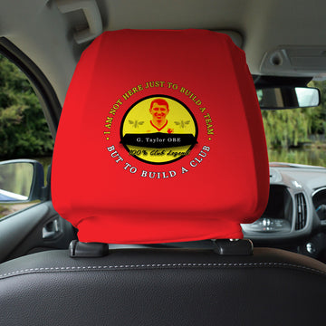 The Hornets Taylor - Football Legends - Headrest Cover