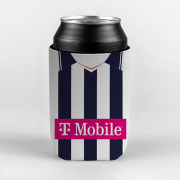 West Brom 2007 Home Shirt - Personalised Drink Can Cooler