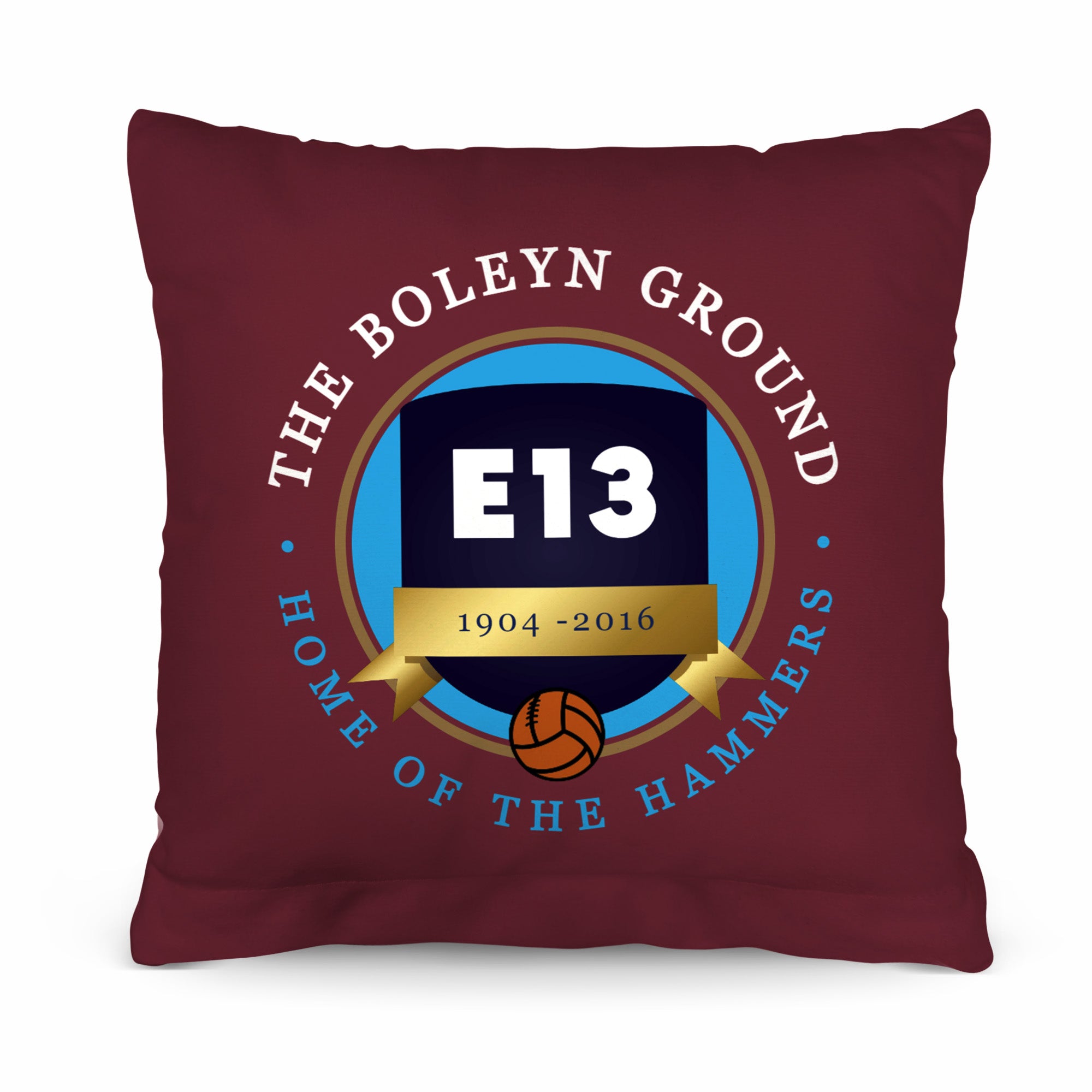 Bubbles United Boleyn Ground - Football Legends - Cushion 10"