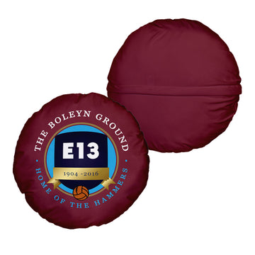 Bubbles United Boleyn Ground - Football Legends - Circle Cushion 14