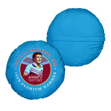 Bubbles United Brooking - Football Legends - Circle Cushion 14