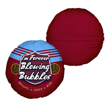 West Ham Bubbles - Football Legends - Circle Cushion 14