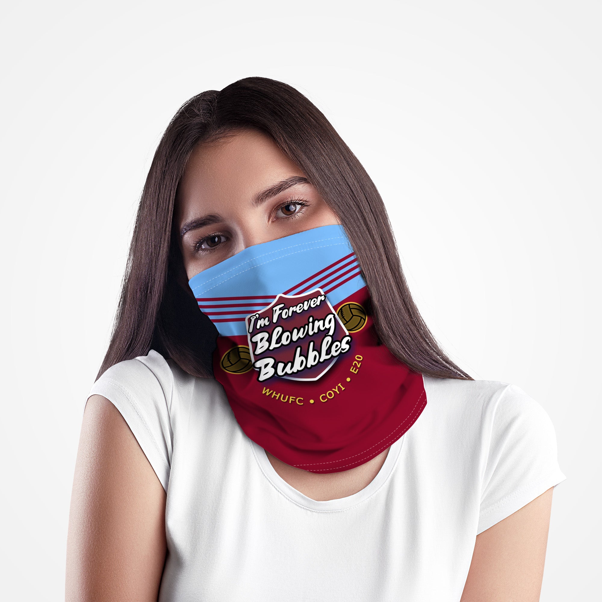 West Ham Bubbles - Football Legends - Snood