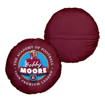 West Ham  Moore - Football Legends - Circle Cushion 14