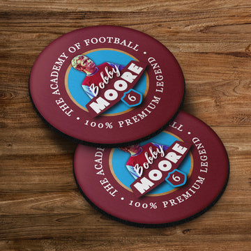 Bubbles United Moore - Football Coaster - Square Or Circle